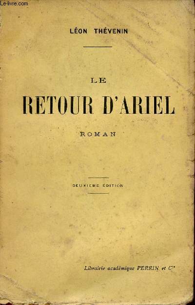Le retour d'Ariel - 2e dition - Roman.