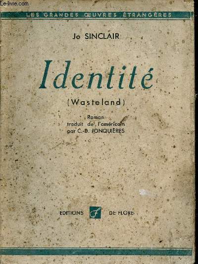 Identit - Collection les grandes oeuvres trangres.