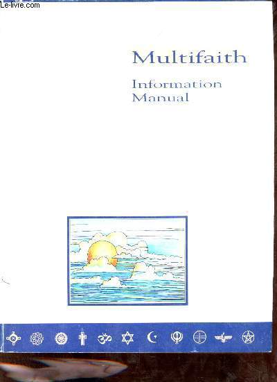 Multifaith Information Manual.
