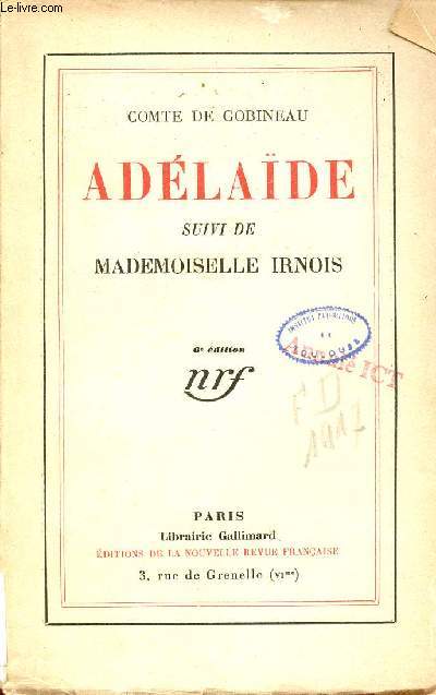 Adlade suivi de Mademoiselle Irnois .