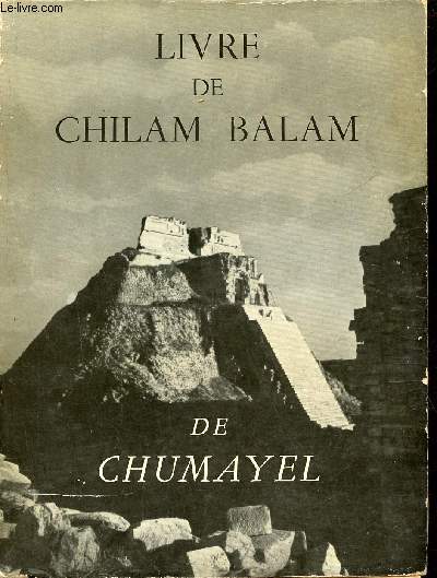 Livre de Chilam Balam de Chumayel.