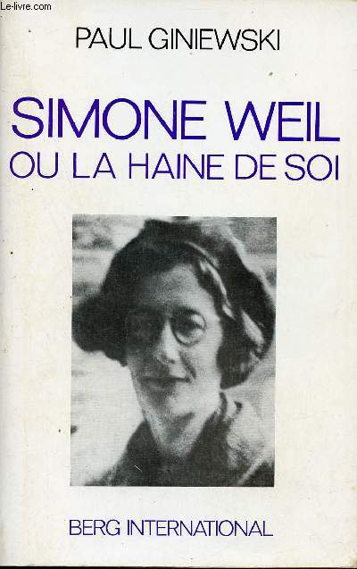 Simone Veil ou la haine de soi.