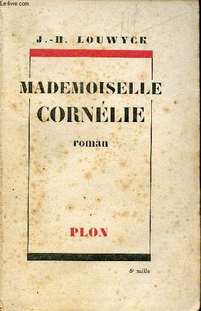 Mademoiselle Cornlie - Roman.