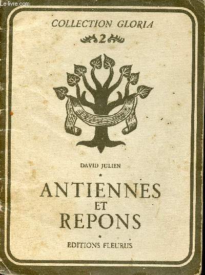 Antiennes et repons - Collection Gloria.