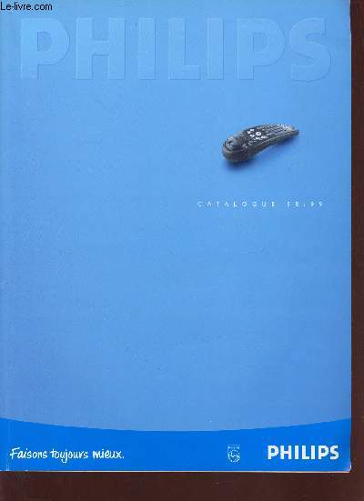Catalogue Philips 1998-1999.