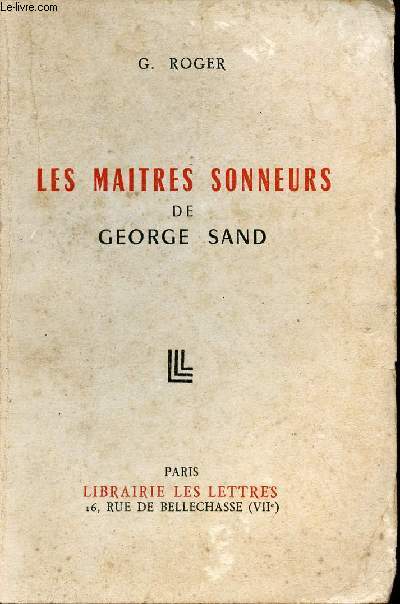 Les maitres sonneurs de George Sand.