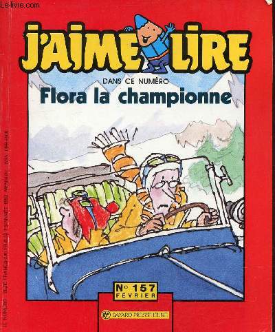 J'aime lire n157 fvrier 1990 - Flora la championne.