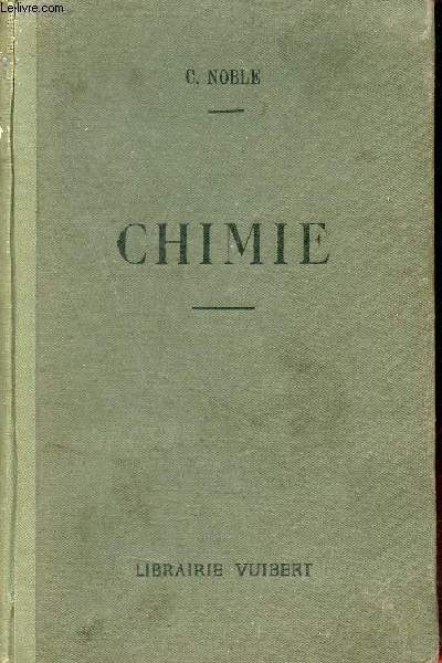 Elments de Chimie  l'usage des candidats aux coles d'arts et mtiers (programme de 1922).