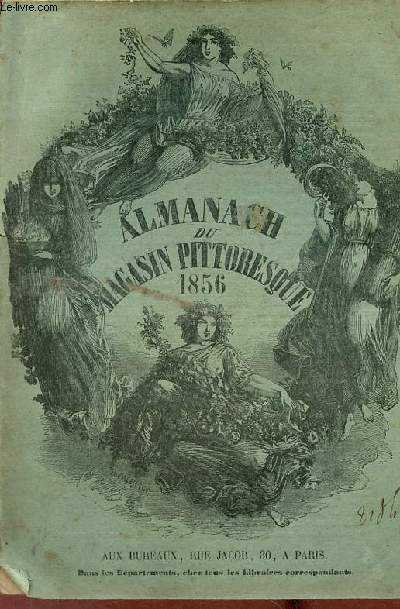 Almanach du magasin pittoresque - Sixime anne 1856.