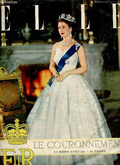 Elle n391 1er juin 1953 - Numro spcial le couronnement.