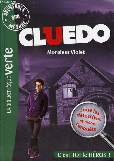 Cluedo Monsieur Violet - Collection la bibliothque verte.