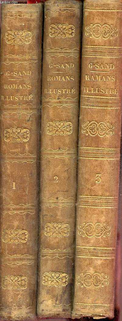 Oeuvres illustres de George Sand - En 3 volumes.