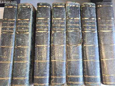 Lettres, sciences, arts encyclopdie universelle dictionnaire des dictionnaires - 7 volumes - Tomes 1+2+3+4+5+6 + supplment.