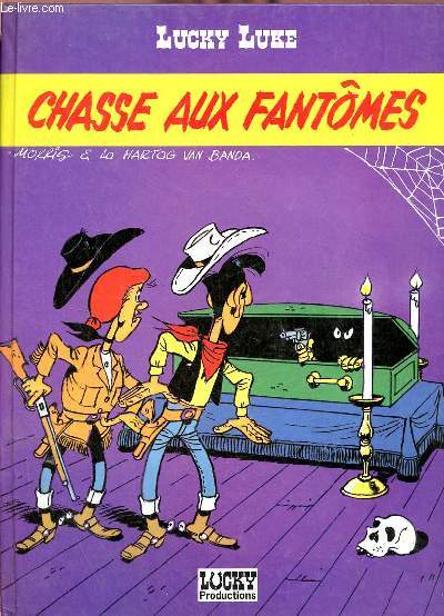 Lucky Luke chasse aux fantomes.
