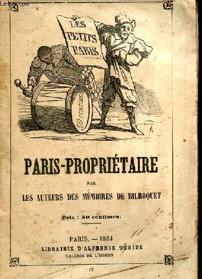 Paris-Propritaire - Collection les petits Paris n17.
