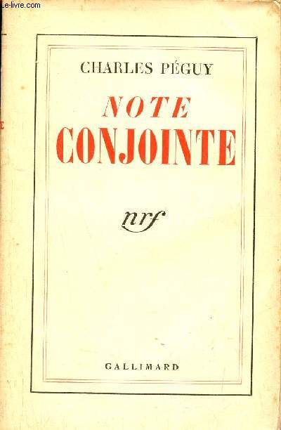 Note sur M.Bergson et la philosophie Bergsonienne - Note conjointe sur M.Descartes et la philosophie cartsienne.
