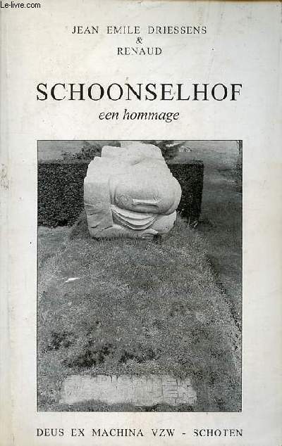 Schoonselhof een hommage - Exemplaire n463/500 avec signature des auteurs.