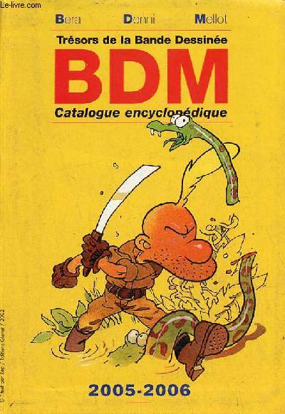 Trsors de la Bande Dessine BDM catalogue encyclopdique.