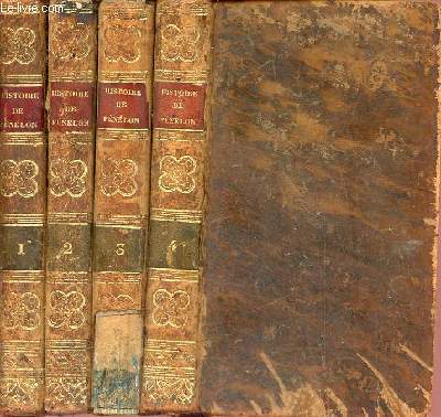 Histoire de Fnelon Archevque de Cambrai compose sur les manuscrits originaux - en 4 tomes (4volumes) - tomes 1+2+3+4 - 6e dition.