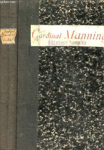 Le Cardinal Manning - Collection les grands hommes de l'glise au XIXe sicle nIX.
