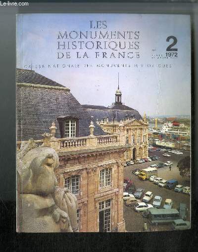 LES MONUMENTS HISTORIQUES DE LA FRANCE N 2 - le secteur sauvegard de Bordeaux, les voutes de l'Eglise Notre Dame de Bordeaux, l