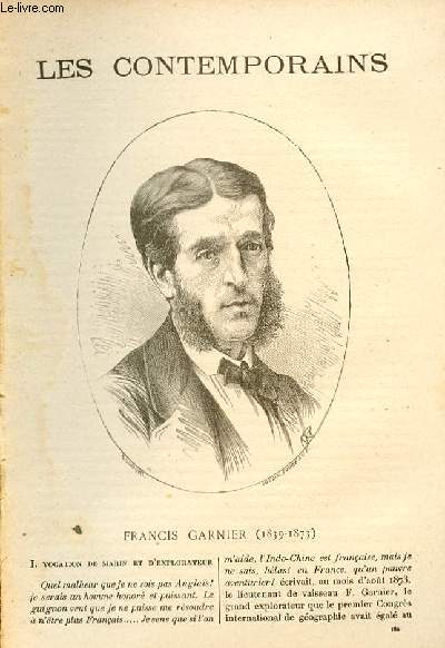 Francis Garnier (1839-1873). LES CONTEMPORAINS N 162