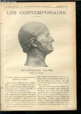 Brillat - Savarin (1755-1826). LES CONTEMPORAINS N198