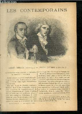 Andr Chnier (1762-1794) - Joseph Chnier (1763-1811). LES CONTEMPORAINS N389