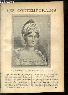 Letizia Bonaparte, mre de Napolon 1er (1750-1836). LES CONTEMPORAINS N 423