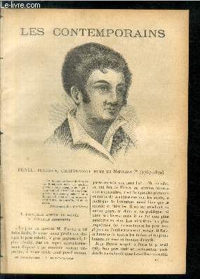 Five, publiciste, correspondant intime de Napolon 1er (1767-1839). LES CONTEMPORAINS N 487
