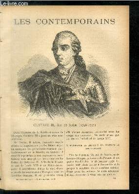 Gustave III, roi de Sude (1746-1792). LES CONTEMPORAINS N 534