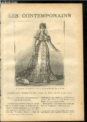 L'impratrice Marie-Louise, femme de Napolon 1er (1791-1847). LES CONTEMPORAINS N 571