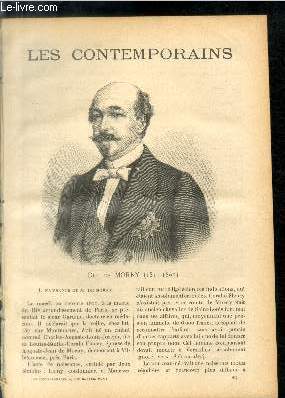 Duc de Morny (1811-1865). LES CONTEMPORAINS N 634