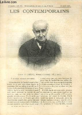 Comte de Lambel, homme d'oeuvres (1814-1903). LES CONTEMPORAINS N 861