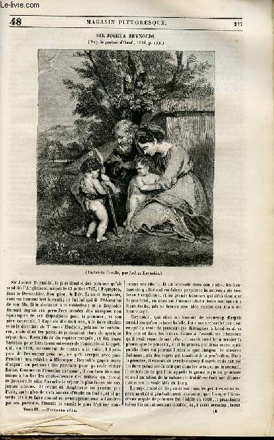 LE MAGASIN PITTORESQUE - Livraison n048 - Sir Joshua Reynolds.