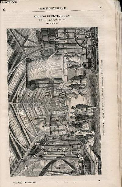 LE MAGASIN PITTORESQUE - Livraison n051 - Exposition universelle de 1862,suite - Les machines.