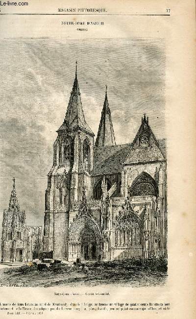 LE MAGASIN PITTORESQUE - Livraison n03 - Notre Dame d'Avioth (Meuse).