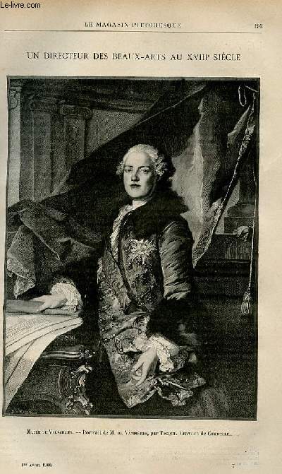LE MAGASIN PITTORESQUE - Livraison n07 - Le voyage en Italie de M. De vandires et sa comapgnie (1749-1751) par Henry Roujon.