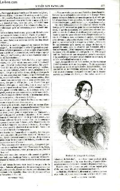 Le muse des familles - lecture du soir - deuxime srie - livraison n48 - La fille de la reine par Pitre Chevalier.