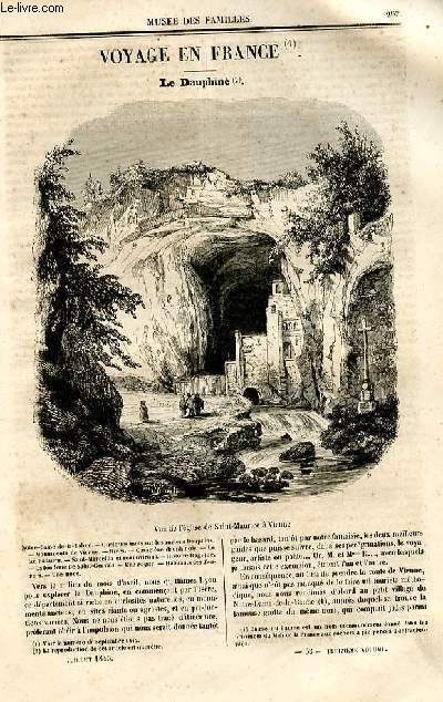 Le muse des familles - lecture du soir - deuxime srie - livraison n38 et 39 - Voyage en France - le Dauphin par Mme Camille Lebrun,  suivrE.