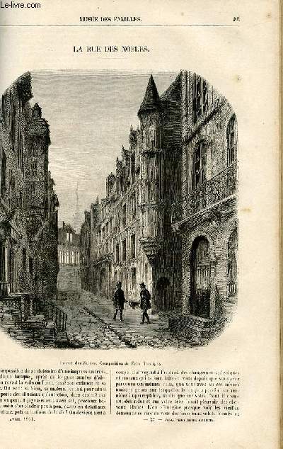 Le muse des familles - lecture du soir - livraison n27 - La rue des nobles par Jules d'Herbauges,  suivre.