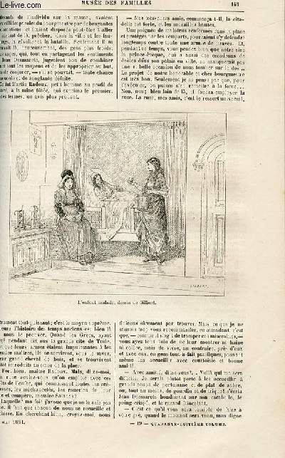 Le muse des familles - lecture du soir - livraisons n19 et 20 - Les choniques du Moyen Age - Le panier de raisin par Etienne Marcel,suite.