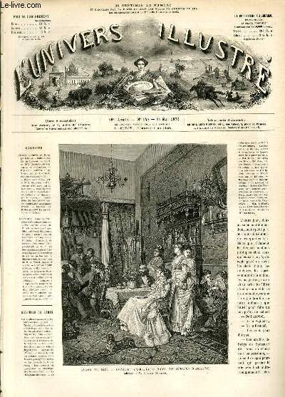 L'UNIVERS ILLUSTRE - SEIZIEME ANNEE N 948 Salon de 1873