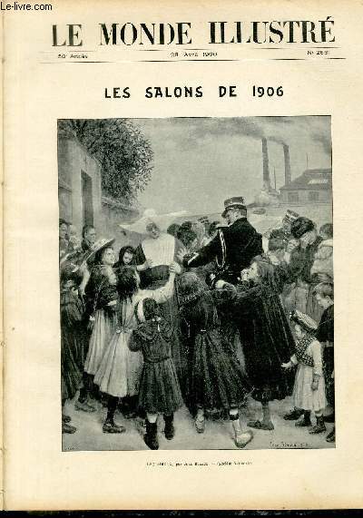 LE MONDE ILLUSTRE N2561 Les salons de 1906