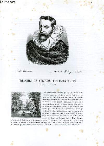 Biographie de Breughel de Velours 