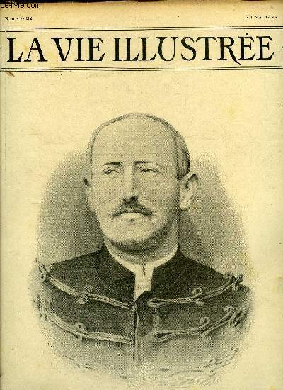 LA VIE ILLUSTREE N 32 Alfred Dreyfus - Photographie prise aprs la dgradation du 4 janvier 1895, dans la Cour de l'Ecole Militaire.