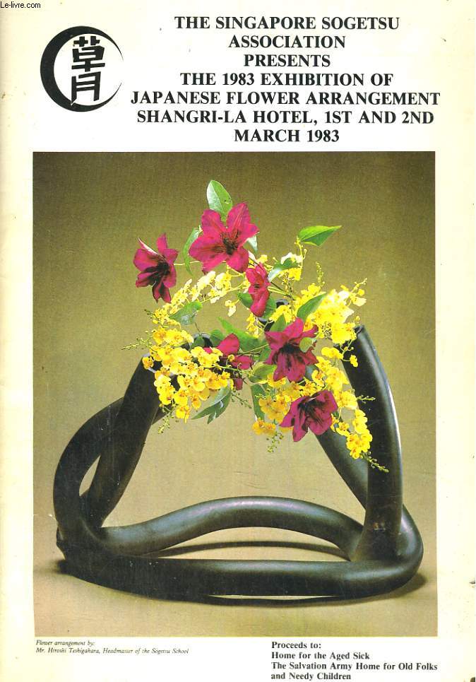 The 1983 exhibition of japanes flower arrangement