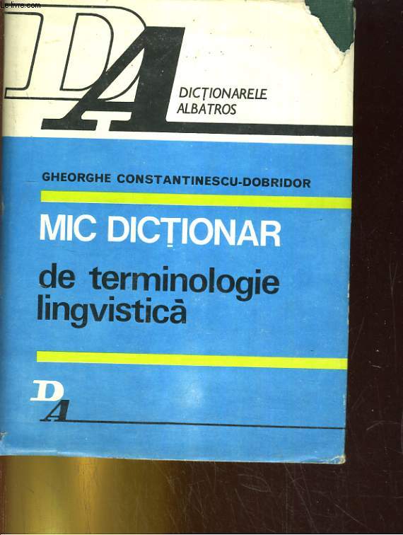 Mic Dictionar de terminologie lingvistica