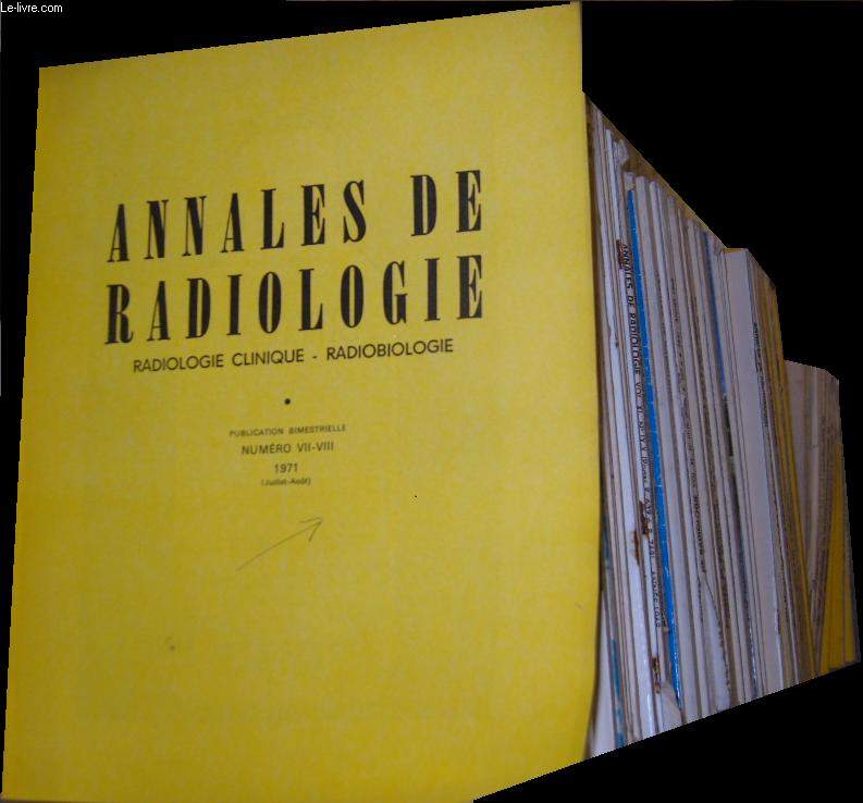 Annales de Radiologie
