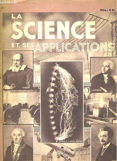La science et ses applications, fascicule 18. l'optique, l'electricit et la magntisme
